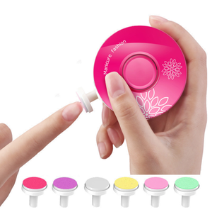 WELLFLYER 6 en 1 électrique enfants bébé nouveau-né accessoires coupe-ongles ensemble tondeuse coupe lime à ongles Kit de coupe pour bébé ongles <span class=keywords><strong>Sci</strong></span> - Product Image 2