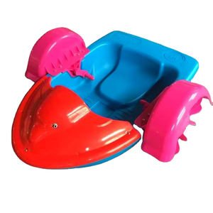 Bateau à pédales manuel en plastique pour piscine, vente chaude personnalisée, parc aquatique extérieur pour enfants et adultes - Product Image 2