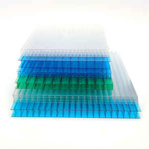 Clear Corrugated Plastic Polycarbonate Roofing Panel Embossed PC Plastic Sheet