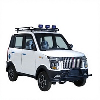 SUKE 1500W Mini Voiture Électrique 4 Roues Véhicule à Basse Vitesse Nouvelle Énergie 45km/h Autonomie 100km Batterie Plomb-Acide Commuter Urbain