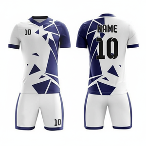 Nouvel arrivage d'uniforme de football pour vêtements de sport Vente en gros Meilleur prix Maillot de football coupe ajustée à séchage rapide Ensemble d'uniformes de football pour hommes - Product Image 1