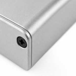 Boîtier de jonction en aluminium extrudé sur mesure, boîtier électronique anodisé, boîtier de projet, boîtier pour amplificateur de circuits imprimés, instrument d'usine - Product Image 2