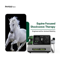 Appareil de thérapie par ondes de choc piézoélectriques focalisées vétérinaire 5 bars pour la récupération des blessures à la ligament de la corne des chevaux