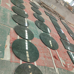 Mármol Verde Guatemala TMZ de Alta Calidad, Gran Formato, 18mm de Grosor, Impermeable, Diseño Moderno, Pulido, para Uso en Villas, Mesa de Centro - Product Image 3