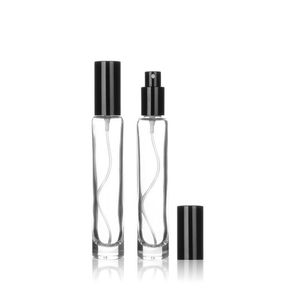 ขวดสเปรย์น้ำหอมทรงกลมใสสำหรับเดินทางขวดแก้วสเปรย์เครื่องสำอางแบบพกพาพร้อมสเปรย์ - Product Image 1