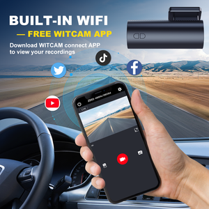 Nhà Máy Trực Tiếp Xe Máy Ảnh Dash Cam Bãi Đậu Xe 32G 4K Dash Cam Xe DVR Ghi Âm Wifi Ứng Dụng Điều Khiển Dashcam Cho Xe Ô Tô ZD03 + HW + 32G - Product Image 6