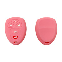 Chevrolet/GMC 5 boutons Silicone télécommande clé étui sans étiquette clé couverture pour Buick Envision nouveau siècle voiture clé accessoires