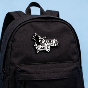 Spille smaltate con <span class=keywords><strong>fate</strong></span> e draghi, perfette per zaini, valigette, decorazioni per abbigliamento, opzione regalo - Product Image 5