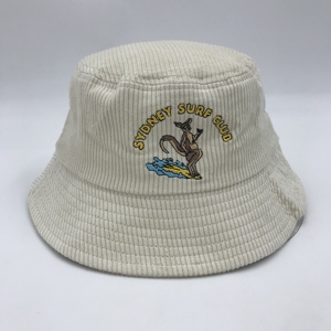 Chapeau Bob en Velours Côtelé en Gros avec Logo Brodé Personnalisé – Idéal pour l'Extérieur et le <span class=keywords><strong>Surf</strong></span> - Product Image 5