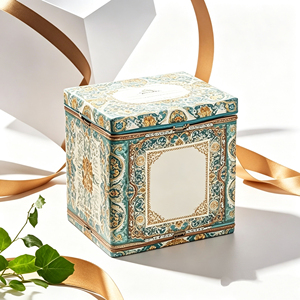Portable Collapsible Gift <b>Box</b> Lightweight Cardboard <b>Box</b> For Christmas New Year <b>Party</b> Decoration - Product Image 1