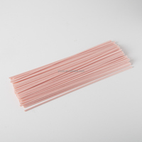 50 bâtonnets diffuseurs de parfum en fibres de tissu, rechargeables, pour désodorisant d'ambiance, 20cm*3mm, blanc