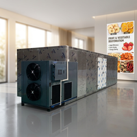 Mango Droogmachine Warmtepomp Motor Commerciële Voedseldehydrator Tropisch Fruit Groente Droogmachine 380V/480V 1200KGar