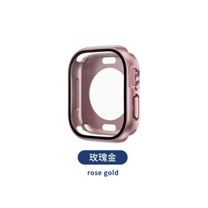 360 a copertura totale custodie per orologi in vetro temperato protettore <span class=keywords><strong>Apple</strong></span> <span class=keywords><strong>Watch</strong></span> 40/41/44/45/42/46 Ultra <span class=keywords><strong>49mm</strong></span> Cover Iwatch 4 5 6 7 8 9 10 - Product Image 5
