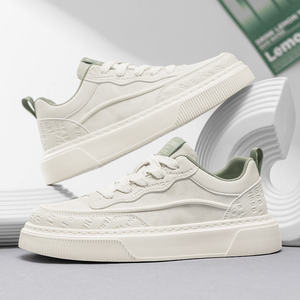 Zapatos Casuales de Moda para Hombre 2025, Estilo Retro, Punta Redonda, con Cordones, Cómodos, para Deportes, Skateboarding y Uso Diario - Product Image 1