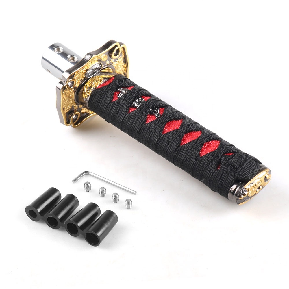 Universal JDM Shifter Katana Metal Weighted Sport Samurai Sword Shift Knob