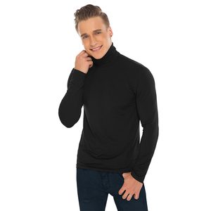 Top Bán Rùa Cổ Top Dài Tay Áo Mỏng Phù Hợp Với Cao Cổ Áo Len Cho Nam Giới Áo Sơ Mi Nam Tùy Chỉnh Hot Bán OEM ODM - Product Image 2