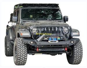 Deluxe 4x4 thép phía trước Bumper Bull thanh nudge Bar cho Jeep Đấu sĩ JT JL - Product Image 2