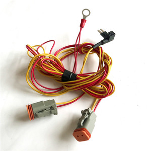 工厂汽车2针线束，带保险丝座和汽车用o形圈连接器 - Product Image 1