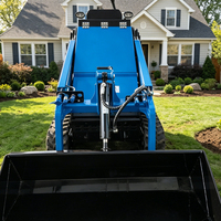 Tragbarer Mini-Dieselmotor-Raupenlader mit EPA-Zertifizierung und Hoher Effizienz für Gartenarbeiten
