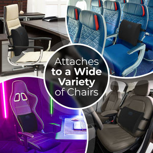 Coussin <span class=keywords><strong>de</strong></span> <span class=keywords><strong>dossier</strong></span> en mousse à mémoire <span class=keywords><strong>de</strong></span> forme 13x4x13 pouces, coussin <span class=keywords><strong>de</strong></span> soutien lombaire, coussin <span class=keywords><strong>de</strong></span> siège <span class=keywords><strong>de</strong></span> <span class=keywords><strong>voiture</strong></span> - Product Image 6