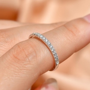 18K Solid Gold Lab Grown Diamond <b>Ring</b> IGI Certified CVD HPHT Wedding Engagement Fine Jewelry - Product Image 3