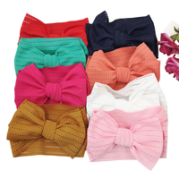 Ensemble de bandeaux pour bébé les plus vendus – Accessoires capillaires en tissu imprimé, élastiques et très extensibles, avec nœuds désordonnés colorés