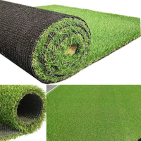Realistischer Kunstrasen, Innen- und Außenbereich Rasen Landschafts-Haustiermatte Synthetischer Dicker Kunstrasen-Teppich