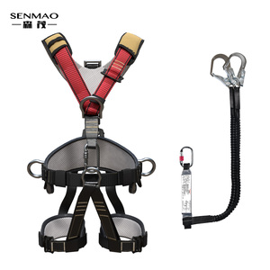 <span class=keywords><strong>Oferta</strong></span> Especial Arnés de Seguridad de Cuerpo Completo de 5 Puntos con Certificación EN361 EN358, Resistencia de 25KN para <span class=keywords><strong>Escalada</strong></span> y Protección Anticaídas, Hecho de Poliéster Duradero - Product Image 4