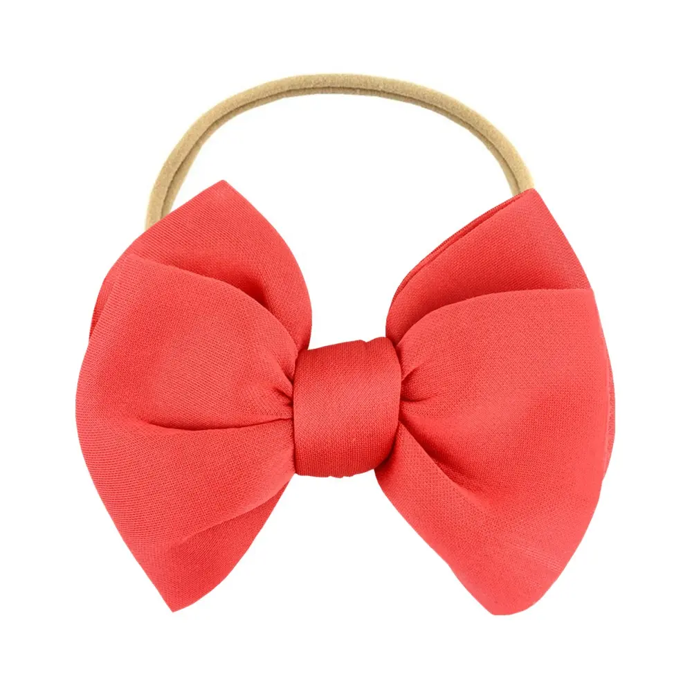 Baby Girl Headband Soft Elastic Soft Bow Headbands Cute Baby Head Band Hair Bands Bow For Girl Baby Accessories And Products