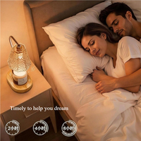 Lampe chauffe-bougie électrique en gros avec prise US/EU, minuterie et intensité réglable, diffuseur de parfum sans flamme sûr pour la décoration intérieure