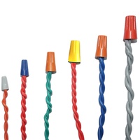 Conectores de Cable Eléctrico Gaochao, Tipo Erimp, Conectores de Rosca para Extremos de Cable, Color Gris P1