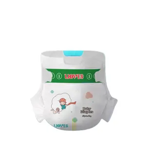 Hot Selling Pannolino high quality Cute Disposable Sleepy Diapers Soft Breathable Absorption Manufactured Suppliers