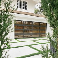 Intérieur intelligent Portes à volets roulants rapides en PVC à grande vitesse avec fenêtre transparente Réparation de porte de garage aérienne
