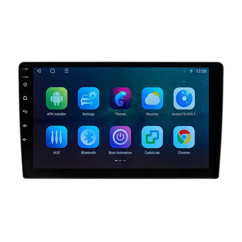 Auto 7 Inch Ts18 Android Dvd-Speler Head Unit Gps Ondersteuning 360 Panoramische Camera Dsp Ahd Versterker Ontvanger Geschikt Voor Tesla