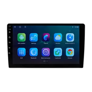 Araba 7 inç TS18 Android DVD OYNATICI kafa ünitesi GPS desteği 360 panoramik kamera DSP AHD amplifikatör alıcı Tesla için uygun