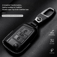Housse/Sac de Clé de Voiture de Luxe Adapté aux Modèles Volkswagen Lavida, Sagitar, Magotan, Passat, Tiguan L, Polo, Tharu, Bora et Golf.