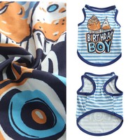 Vêtements de luxe pour chiens, accessoires, tenue, t-shirt élastique à manches courtes en polyester, vêtements pour animaux de compagnie, veste pour chiens et chats