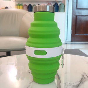 OEM/ODM personalizable color logotipo BPA libre <span class=keywords><strong>de</strong></span> alimentos <span class=keywords><strong>de</strong></span> grado <span class=keywords><strong>de</strong></span> silicona plegable botella <span class=keywords><strong>de</strong></span> <span class=keywords><strong>agua</strong></span> boquilla <span class=keywords><strong>para</strong></span> deportes al aire libre - Product Image 6