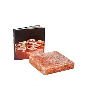 Plaque de sel rose de l'Himalaya 100% biologique, taillée à la main, pour la cuisson, la grillade et la découpe, service OEM, pierre de sel - Product Image 1