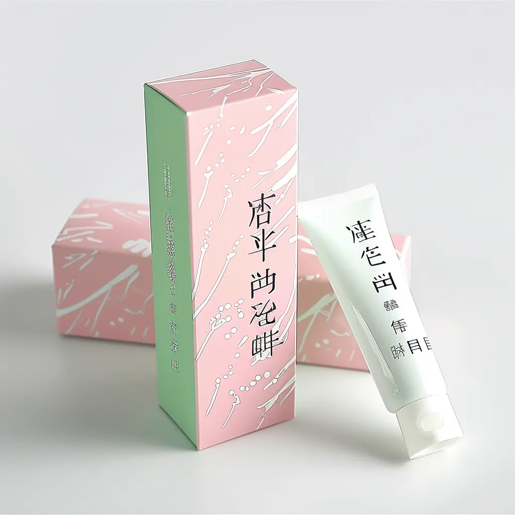Косметическая косметическая упаковка мини-500 Экологически чистая Солнцезащитная бумажная коробка для упаковки продуктов на заказ парфюмерная коробка 120 мл