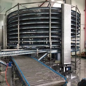 Torre de Enfriamiento y Congelación en Espiral de Acero Inoxidable de Múltiples Capas para la Industria Alimentaria, para Pan y Pizza, con Banda Transportadora de Malla Metálica, Marca NP - Product Image 6