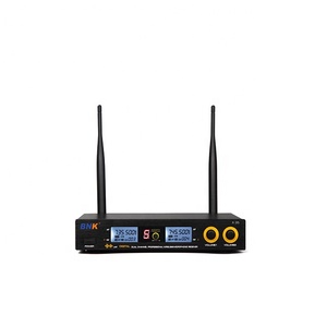 Micrófono Inalámbrico Profesional UHF de <span class=keywords><strong>Doble</strong></span> Canal Guangzhou BNK X35 - Product Image 2