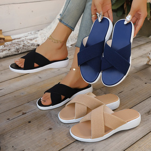 Nuove <span class=keywords><strong>Scarpe</strong></span> da Donna RLT 2026, Modello Semplice e Versatile con Punta Aperta, Mules Casual Monocolore Slip-on, Modello RLT2026 - Product Image 5