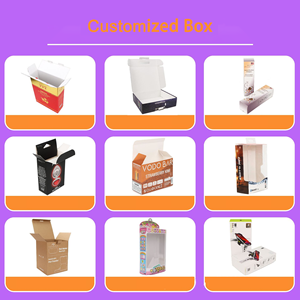 350gsm Eco-friendly in Stock White Card Paper Box Recycled <strong>Materials</strong> Square Cosmetic Packaging Box - Product Image 2