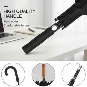 Sale Straight <b>Windproof</b> Double Layer Customized <b>Umbrella</b> for Walking - Product Image 5