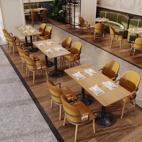 Chaise rembourrée jaune moutarde, canapé de restaurant, mobilier pour hôtels, cafés, chaînes de restaurants, salles d'exposition