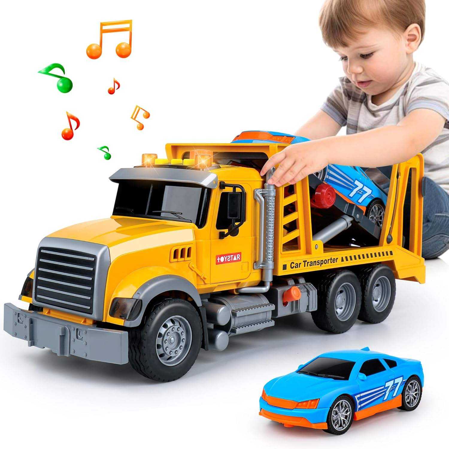 Children's sound and light city transporter