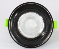 Spot encastré LED moderne orientable pour plafond, CRI 90, 3 températures de couleur modifiables, corps en aluminium, anti-éblouissement, pour hôtels et résidences