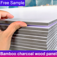 Panneau de mur en marbre de bois de charbon de bois de bambou de vente chaude utilisé pour le plafond dans les salons et les espaces commerciaux