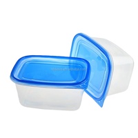 Ensemble de contenants de stockage alimentaire en plastique transparent PP pour la cuisine, préparation des repas, contenants alimentaires pour micro-ondes avec couvercles